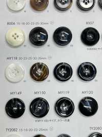 MY149 Bouton 4 Trous Bordé De Résine Polyester DAIYA BUTTON(DAIYA BUTTON) Sous-photo