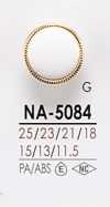 NA5084 Bouton à tige fermée avec capuchon effet coquillage pour teinture