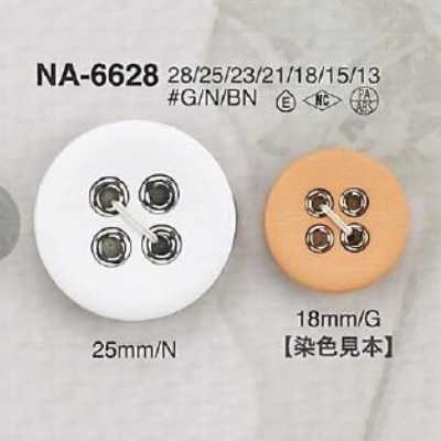 NA6628 Bouton à quatre trous en résine de nylon/résine ABS