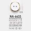 NA6633 Bouton à deux trous à ouverture frontale en résine de nylon/résine ABS