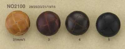 NO2100 Autres boutons en cuir