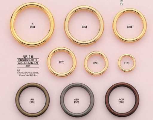 NR16 Anneau circulaire en plastique