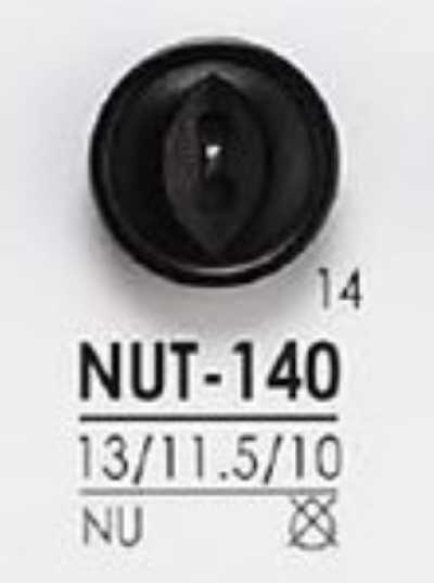 Bouton 2 trous en noix
