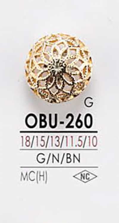 OBU260 Bouton métallique