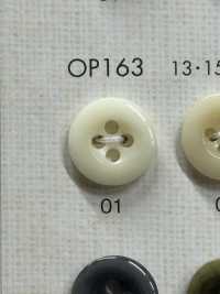 OP163 Bouton En Polyester élégant à 4 Trous Ressemblant à Un Buffle DAIYA BUTTON(DAIYA BUTTON) Sous-photo