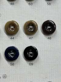 OP163 Bouton En Polyester élégant à 4 Trous Ressemblant à Un Buffle DAIYA BUTTON(DAIYA BUTTON) Sous-photo