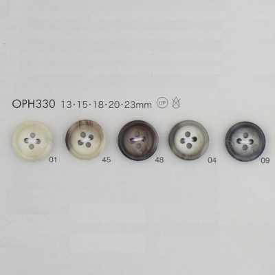 OPH330 Bouton en résine polyester à quatre trous