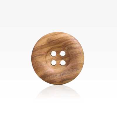OW798 Bouton 4 trous en bois/contreplaqué