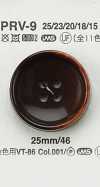 PRV9 Bouton façon écrou