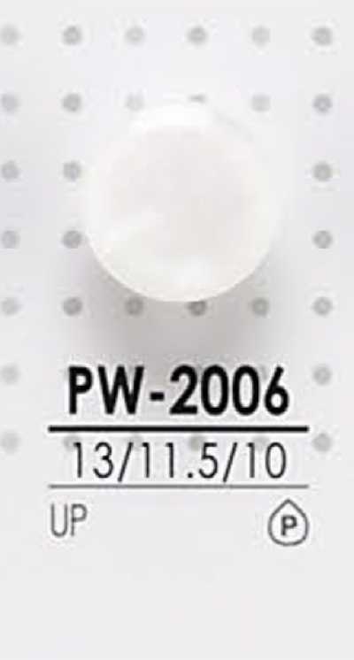 PW2006 Bouton en polyester à teindre