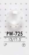 PW725 Bouton en polyester teignable