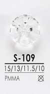 S109 Bouton taille diamant