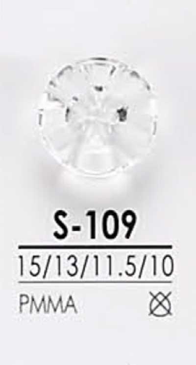 S109 Bouton taille diamant