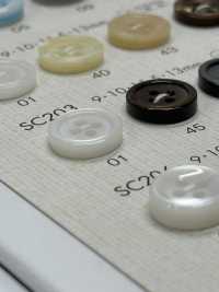 SC203 BOUTONS DAIYA Résistant Aux Chocs HYPER DURABLE "" Série "" Shell-like Polyester Button ""[Bouton] DAIYA BUTTON(DAIYA BUTTON) Sous-photo