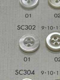 SC302 DAIYA BUTTONS Bouton En Polyester Façon Coquillage DAIYA BUTTON Sous-photo