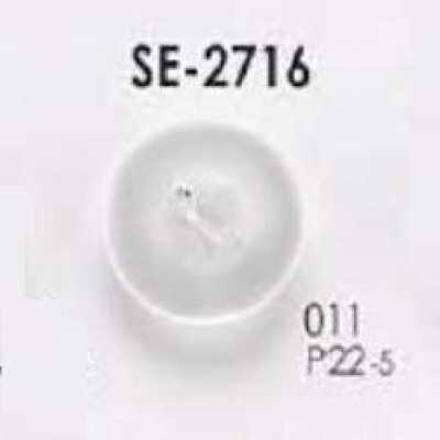 SE2716 Bouton en résine polyester à 4 trous