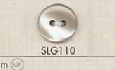 SLG110 DAIYA BUTTONS Bouton en polyester aspect nacre