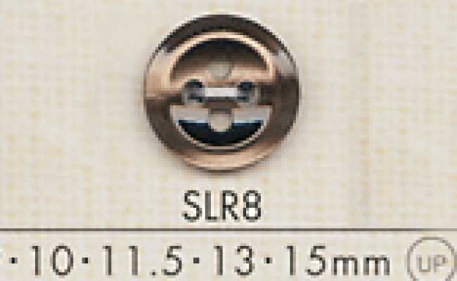 SLR8 DAIYA BUTTONS Bouton en polyester aspect coquillage