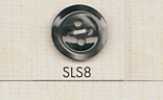 SLS8 DAIYA BUTTONS Bouton en polyester effet coquille
