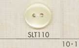 SLT110 DAIYA BUTTONS Bouton en polyester aspect nacre