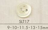 SLT17 DAIYA BUTTONS Bouton en polyester effet coquille