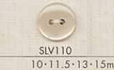 SLV110 DAIYA BUTTONS Bouton en polyester aspect nacre