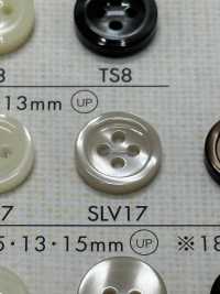 SLV17 DAIYA BUTTONS Bouton En Polyester Façon Coquillage DAIYA BUTTON Sous-photo