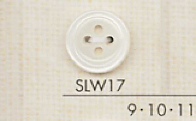SLW17 DAIYA BUTTONS Bouton en polyester effet nacre