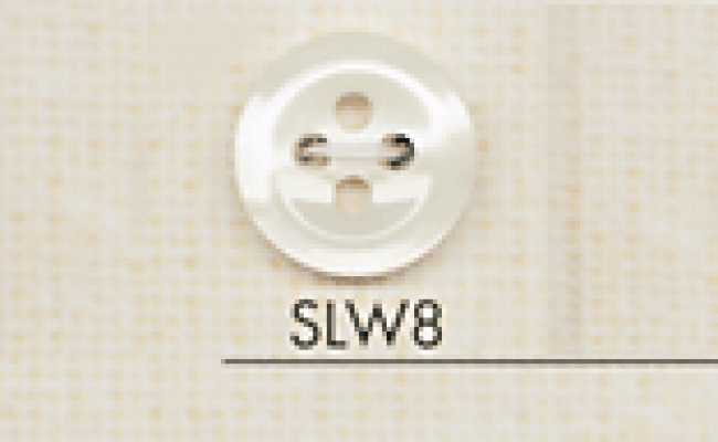 SLW8 DAIYA BUTTONS Boutons en polyester style nacre