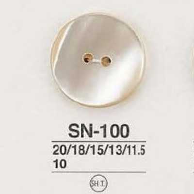 SN100 Bouton à 4 trous en coquille Takase