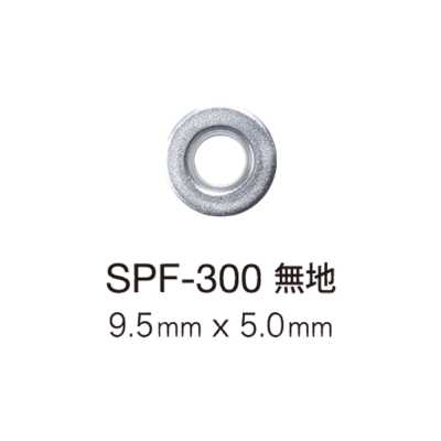 SPF300 Oeillet plat 9,5 mm x 5 mm