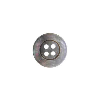 SSO29 Bouton en nacre noire à 4 trous