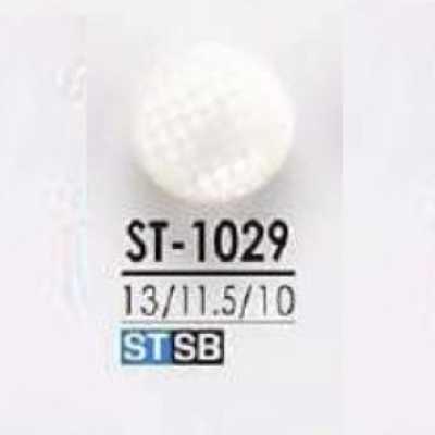 ST1029 Bouton demi-circulaire à tige à anneau en coquille Takase/laiton