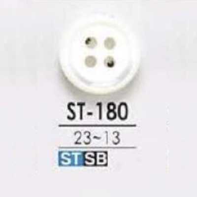 ST180 Bouton à quatre trous en coquillage Takase