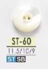 ST60 Bouton Takase en coquillage à 2 trous