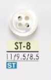 ST8 Bouton 4 trous en coquille Takase