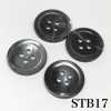 STB17 Bouton Shell-Fumé-
