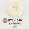 STL1036 Bouton 4 trous en coquillage Takase