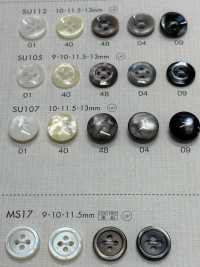 SU107 DAIYA BUTTONS Bouton En Polyester Façon Coquillage DAIYA BUTTON Sous-photo