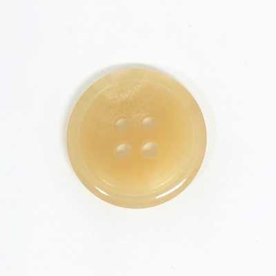 TGH3739 Bouton original en véritable corne de buffle avec bordure