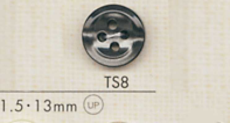 TS8 DAIYA BUTTONS Bouton en polyester aspect nacre