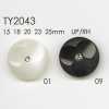 TY2043 Boutons En Résine De Polyester/strass