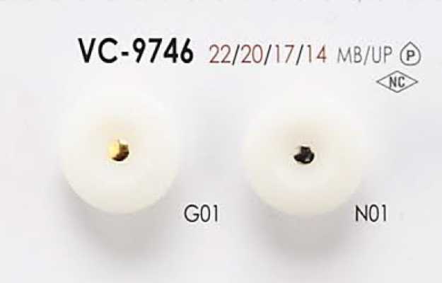 VC9746 Bouton pin curl teintable