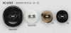VC9767 Bouton 2 trous en laiton/résine polyester
