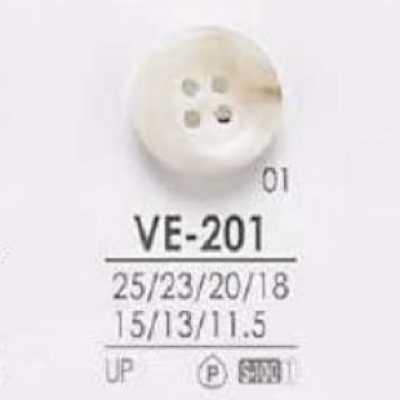VE201 Bouton à coudre à 4 trous en résine polyester