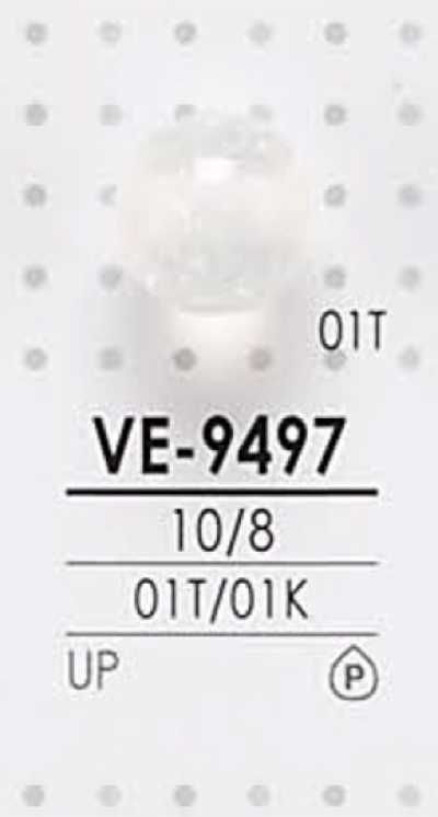 VE9497 Bouton boule rond teint