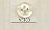 VET83 DAIYA BUTTONS Bouton en polyester aspect nacre
