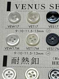 VEW17M DAIYA BUTTONS Bouton En Polyester Façon Coquillage DAIYA BUTTON(DAIYA BUTTON) Sous-photo