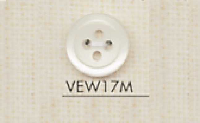 VEW17M DAIYA BUTTONS Bouton en polyester aspect nacre