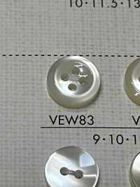 VEW83 DAIYA BUTTONS Bouton En Polyester Façon Coquillage DAIYA BUTTON Sous-photo